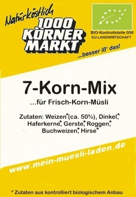 7-Korn-Mix, Bio 2.500 g