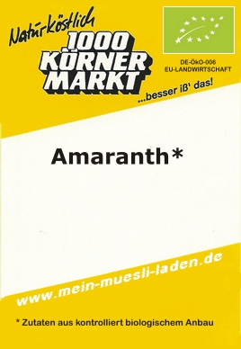 Amaranth, Bio aus Deutschland-Süd, Kennenlern-Tüte 250 g