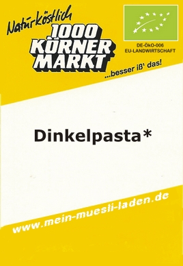 Dinkel-Spirelli Bio, Vollkorn-Klasse! 2.500 g