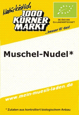 Muschel Nudel, Bio 400 g