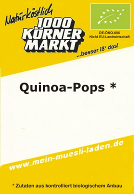 Quinoa-Pops, Bio  750g
